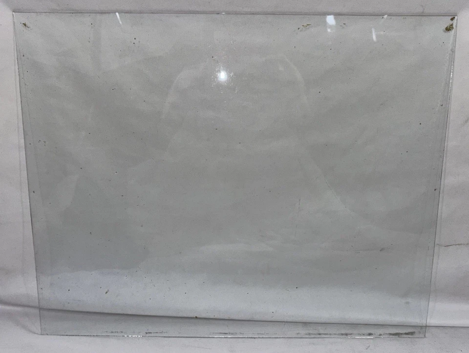 Антикварная волнистая стеклянная панель 20 x 16 дюймов сменная рама стекло оконное стекло ОЧЕНЬ ВОЛНИСТОЕ G - Изображение 2 из 4