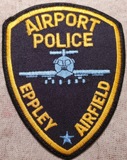 NE Eppley Airfield Nebraska Airport Police Shoulder Patch