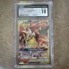 CGC 10 GEM MINT Jpn Chinese Charizard & Braixen GX 006/061 Tag Holo Pokémon TCG