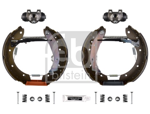 ✅Fits FEBI HAMULCE 37486 BRAKE SHOE SET WITH ADDITIONAL PARTS  ⭐UK Seller⭐