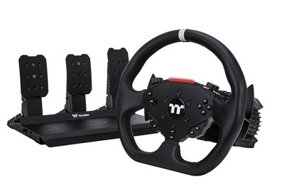 Thermaltake G6 Direct Drive Racing Wheel Bundle, Lenkrad, Wheel Base, 3 Pedalen