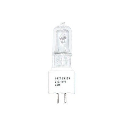 JCD Halogen Backofenlampe 25W GZ5,3 400° 230V klar Spezial Ersatz Oven HA SIL