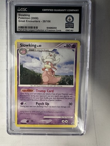 1-OF-1 WORLD RECORD  SLOWKING TRUMP CARD!  