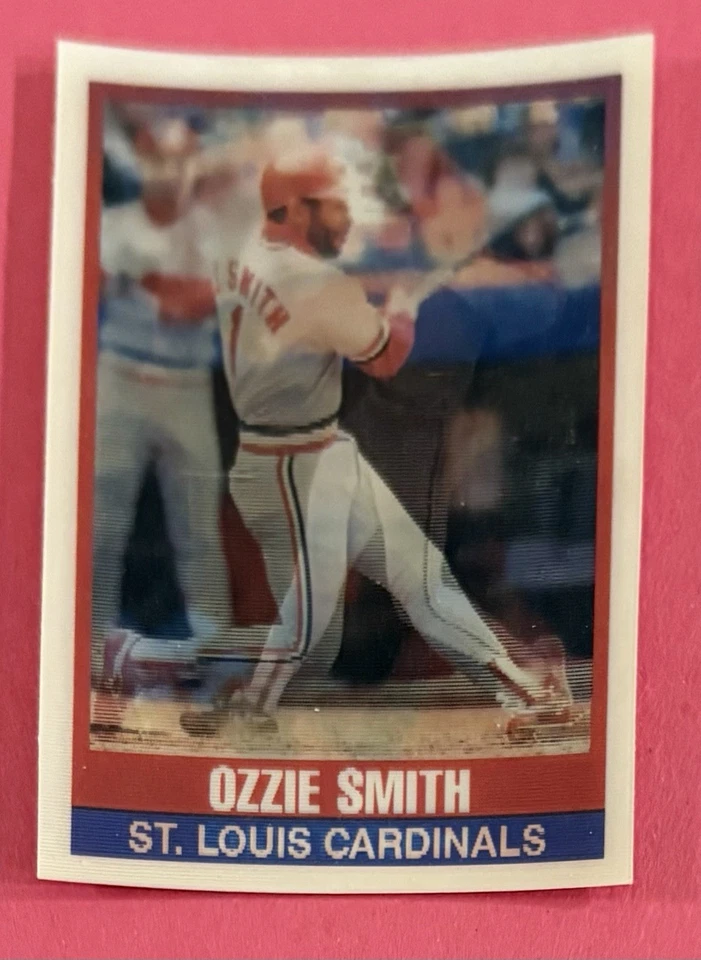 1989 Sportflics Ozzie Smith St. Louis Cardinals #105 Baseball Card HOF TL65 - Image 2 of 3