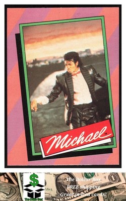 1984 Topps Michael Jackson #24  ''Billie Jean'' was number 