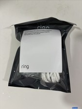 New Genuine Ring Indoor/Outdoor Stick Up Cam Power Adapter Barrel Plug - White