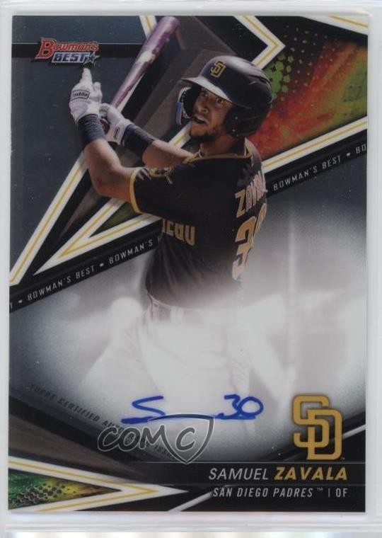2022 Bowman's Best Best of 2022 Auto Samuel Zavala #B22-SZ Auto 2o0
