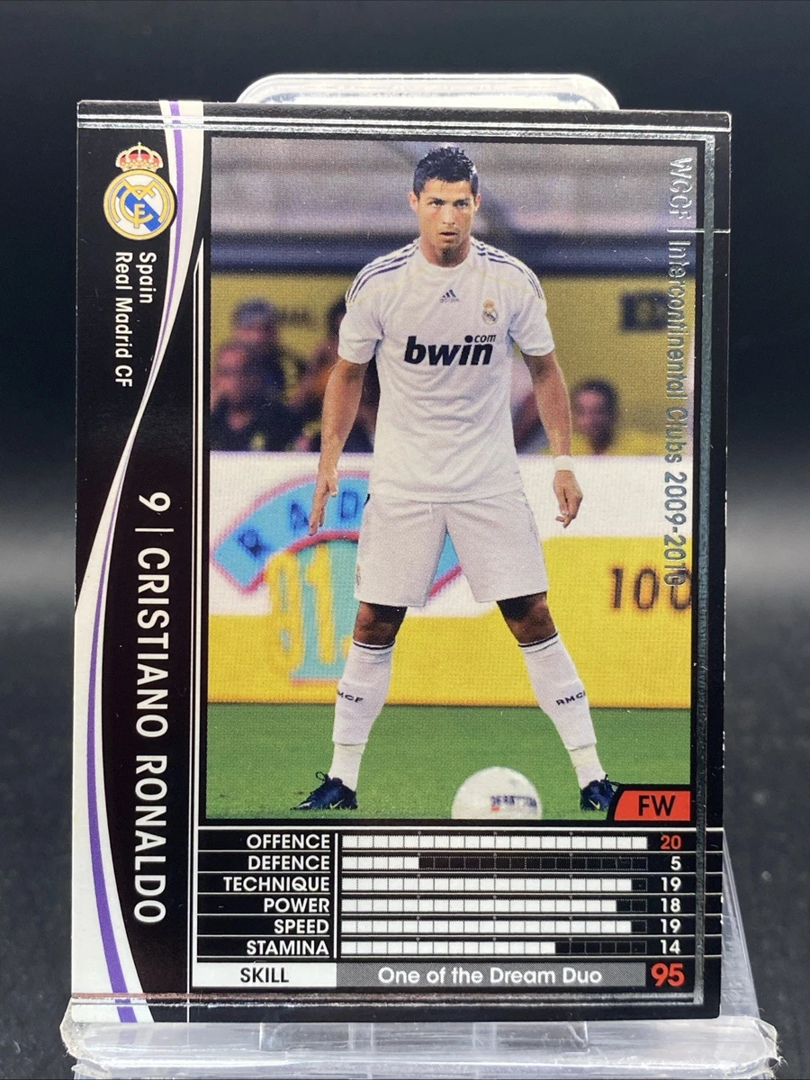 Panini WCCF Intercontinental Clubs 2009-10 Cristiano Ronaldo #334