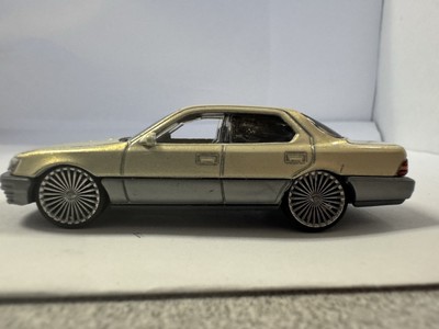 2021 Matchbox #3 1994 Lexus LS 400 CHAMPAGNE BEIGE Loose Custom 3D Wheel Swap