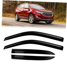 Window Rain Guards Compatible 2018-2024 Chevy Equinox 4PC 18-24 Chevy Equinox
