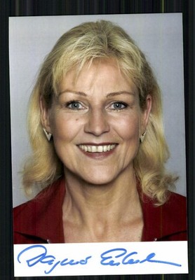 Dagmar Enkelmann Photo Original Signed # BC 223741