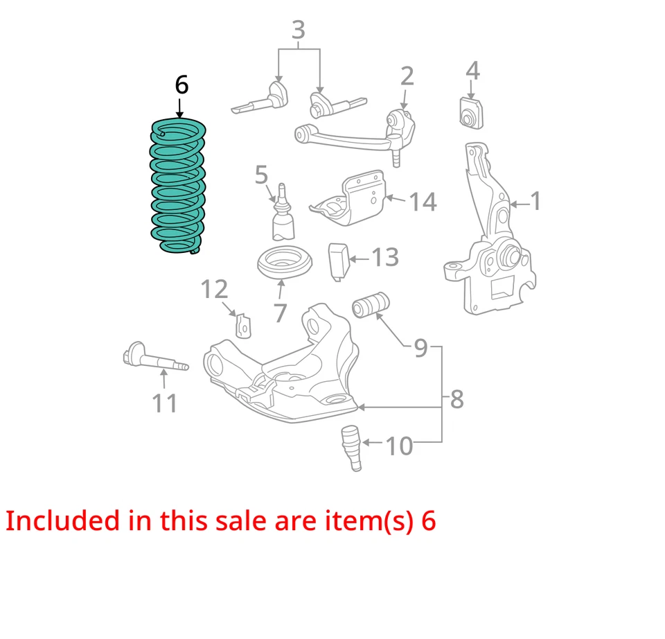 1998 - 2011 年福特 Ranger 乘客前线圈弹簧 - Oem NDEKB — 第 2/3 张图片