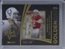 2015 Panini Black Gold Golden Days 90/199 Andrew Luck #GDA-30 z7h