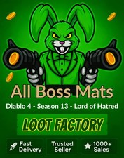 Diablo 4 S13 Season 13 - All Boss Mats 1x-500...