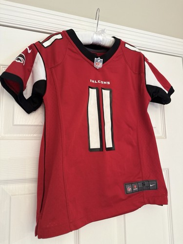 NFL Nike Atlanta Falcons Julio Jones #11 Football Jersey Red Youth Size Sm (8) - Picture 2 of 7