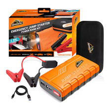 Emergency Jump Starter Power Bank Kit 800A 7200Mah Car Portable Rechargeable USB