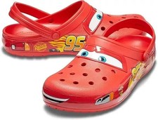 New Crocs Classic Clog Cars Lightning Mcqueen Disney Sizes 5-11M DONT LIGHTUP