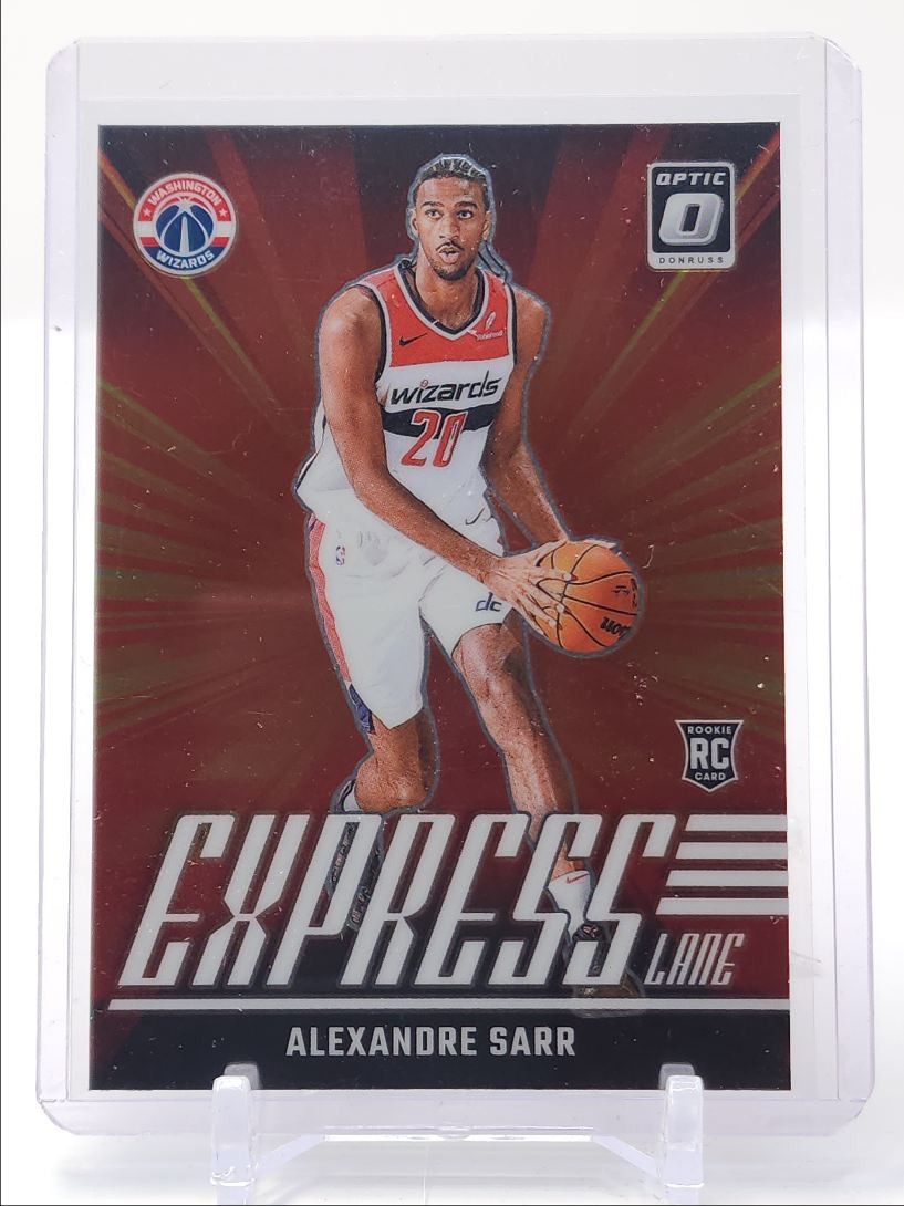 ALEXANDRE SARR 2024-25 DONRUSS OPTIC EXPRESS LANE ROOKIE RC Q4641