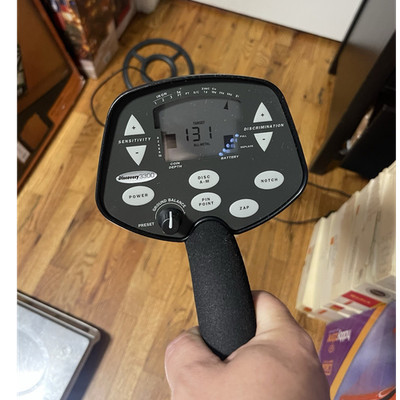 Bounty Hunter Discovery 3300 Metal Detector w/ Box Tested Working