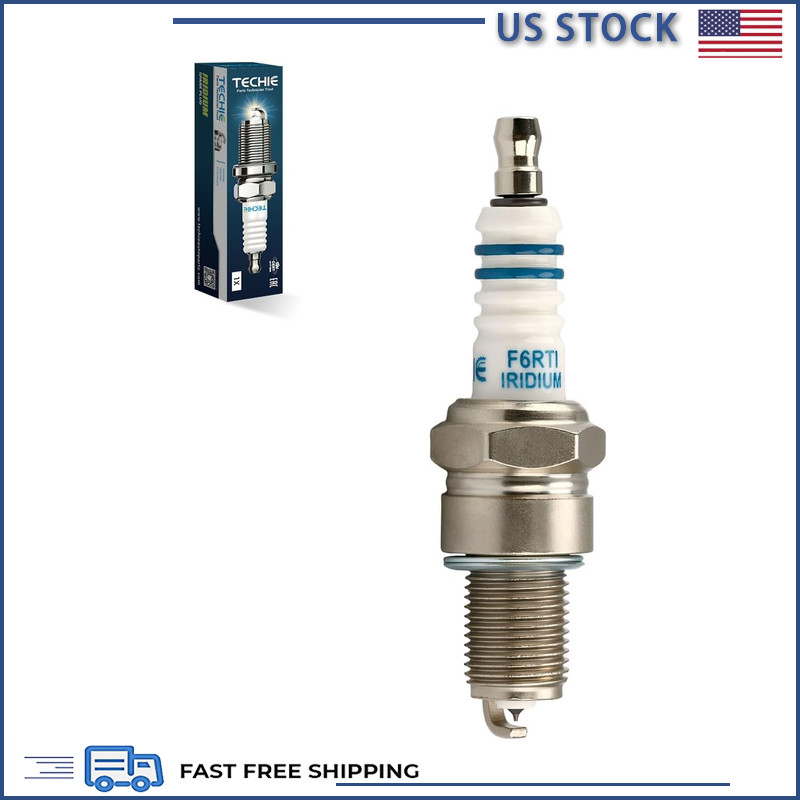 T-F6RTI Iridium Spark Plug NGK 3484 BPR6EIX BPR6EGP BPR6ES F6RTC, Bosch WR7DS, C