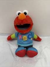 Sesame Street Singing ABC Elmo Plush - Tested Operates 2013