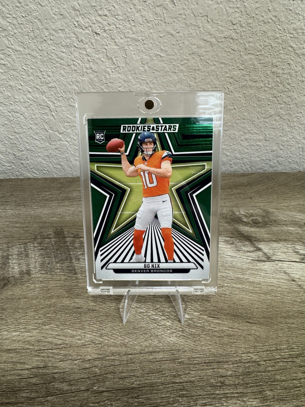 2024 Panini Rookies & Stars - RC Rookies Bo Nix #108 Green
