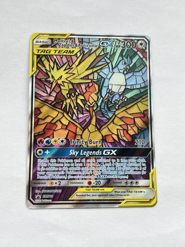 Moltres Zapdos Articuno GX SM210 Promo