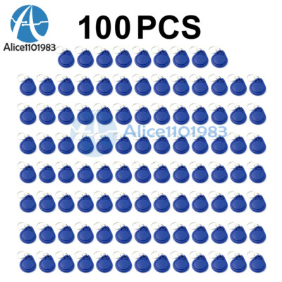 5/10/20/50/100 Pz Etichette Chiave Ic Rfid Portachiavi Token - Foto 6