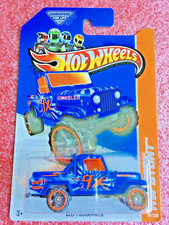 2013 Hot Wheels: Jeep Scrambler 78/250 X1905 Blue (HW415)