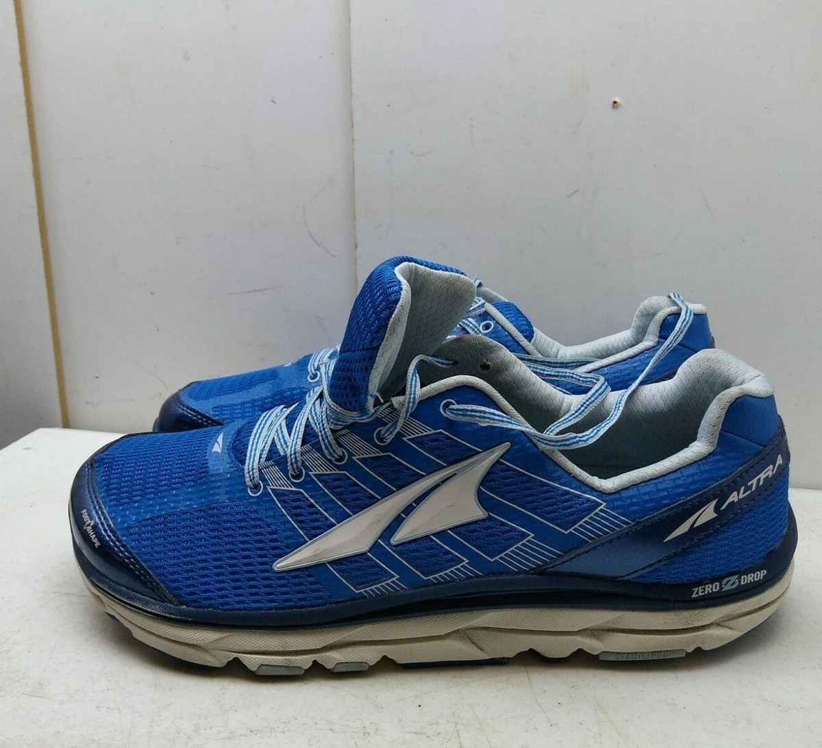 Altra Provision Blue Mesh Athletic Lace Up Sneakers Running 
