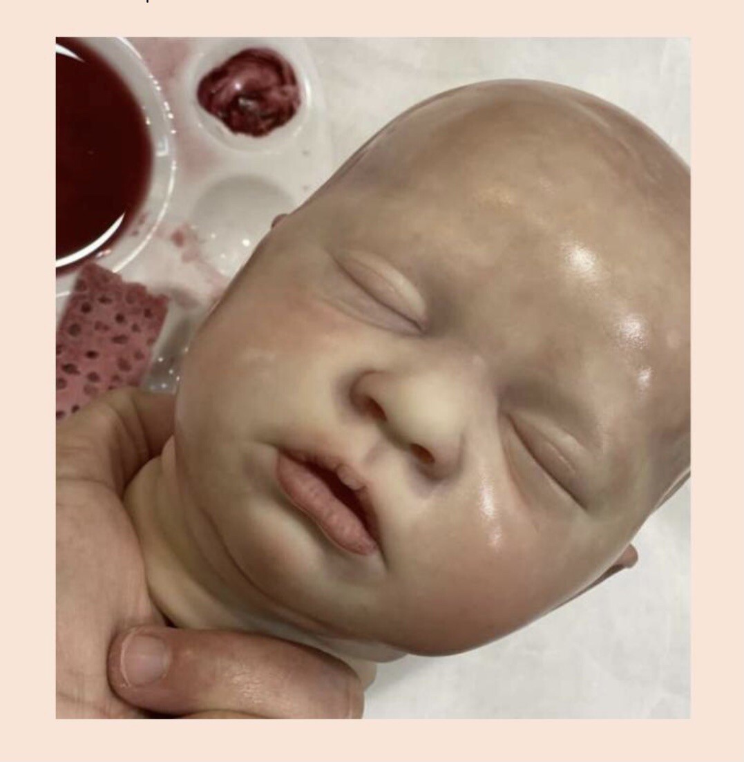 New Art Doll Tutorial Book, How to Paint Reborn Skin Tones, easy to