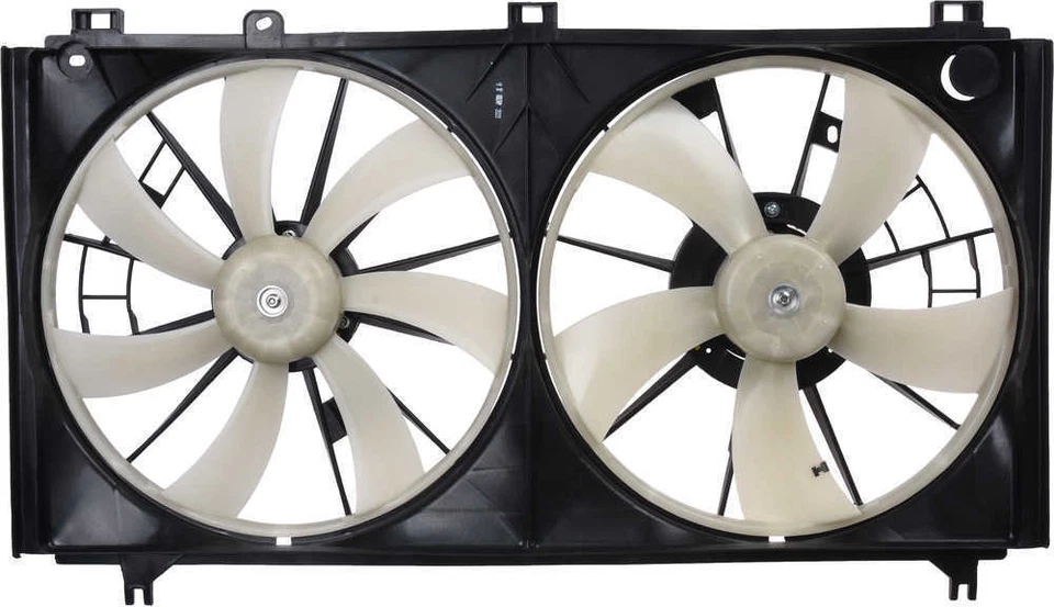 Conjunto de ventilador de radiador y condensador doble - METRIX se adapta a 06-13 Lexus IS250 Foto 2 de 3