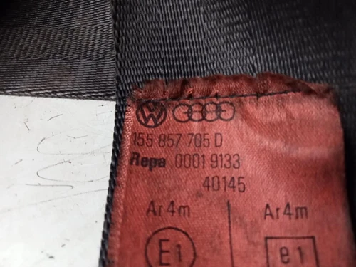 155857705D Cintura Di Sicurezza Anteriore Sinistra per VOLKSWAGEN GOLF II 107720 - Foto 6 di 10