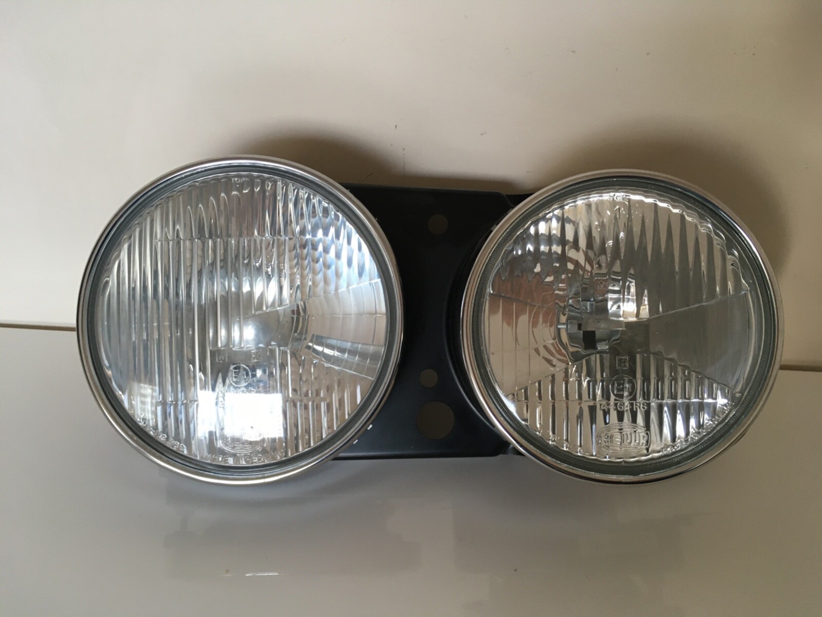 BMW E28 Headlights Euro Yellow High Beam French OEM NLA 