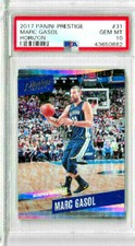 2017 Panini Prestige Marc Gasol Horizon PSA 10