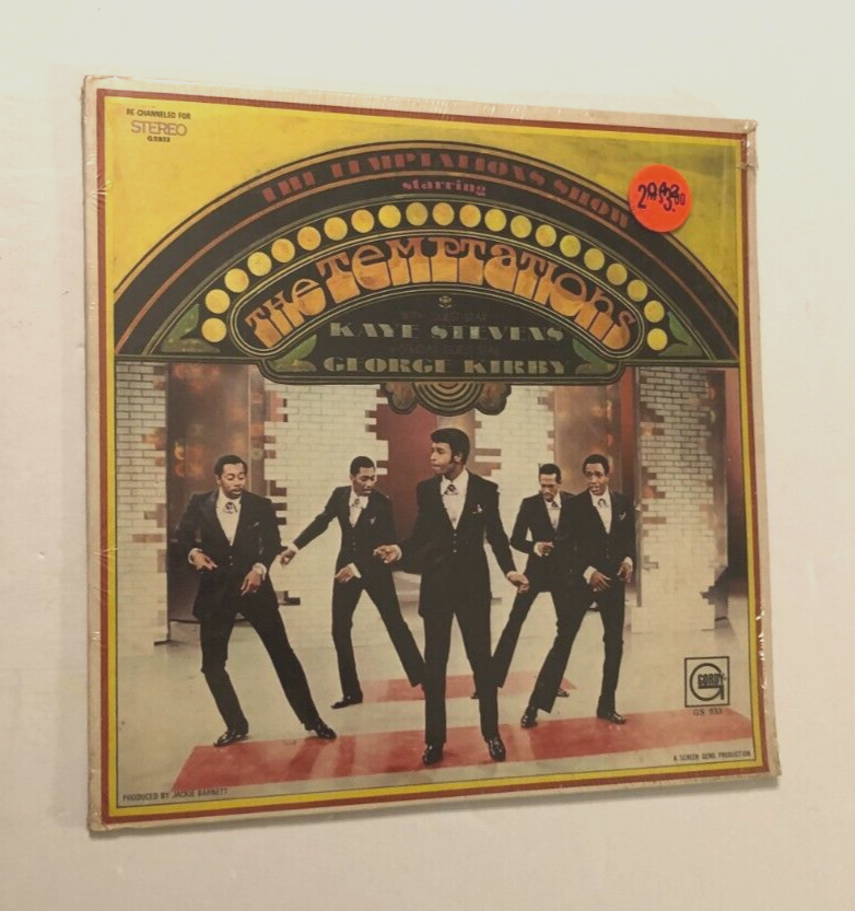 Temptations Show 1969 Gordy Records TV Soul Vintage Vinyl LP