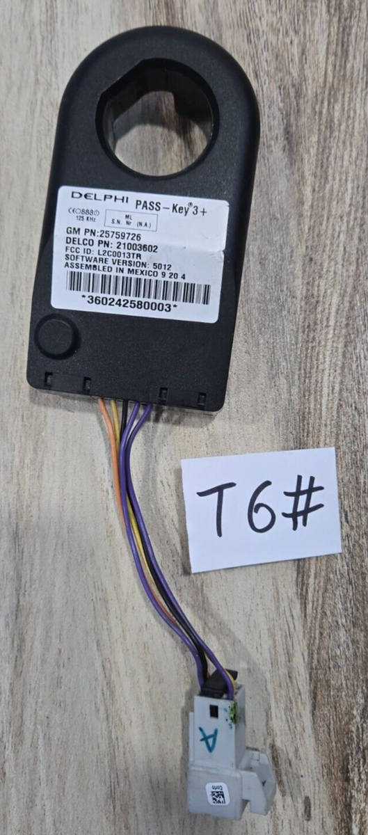 25759726 ✓ GM - Cadillac Chevrolet Immobilizer Anti Theft Pats