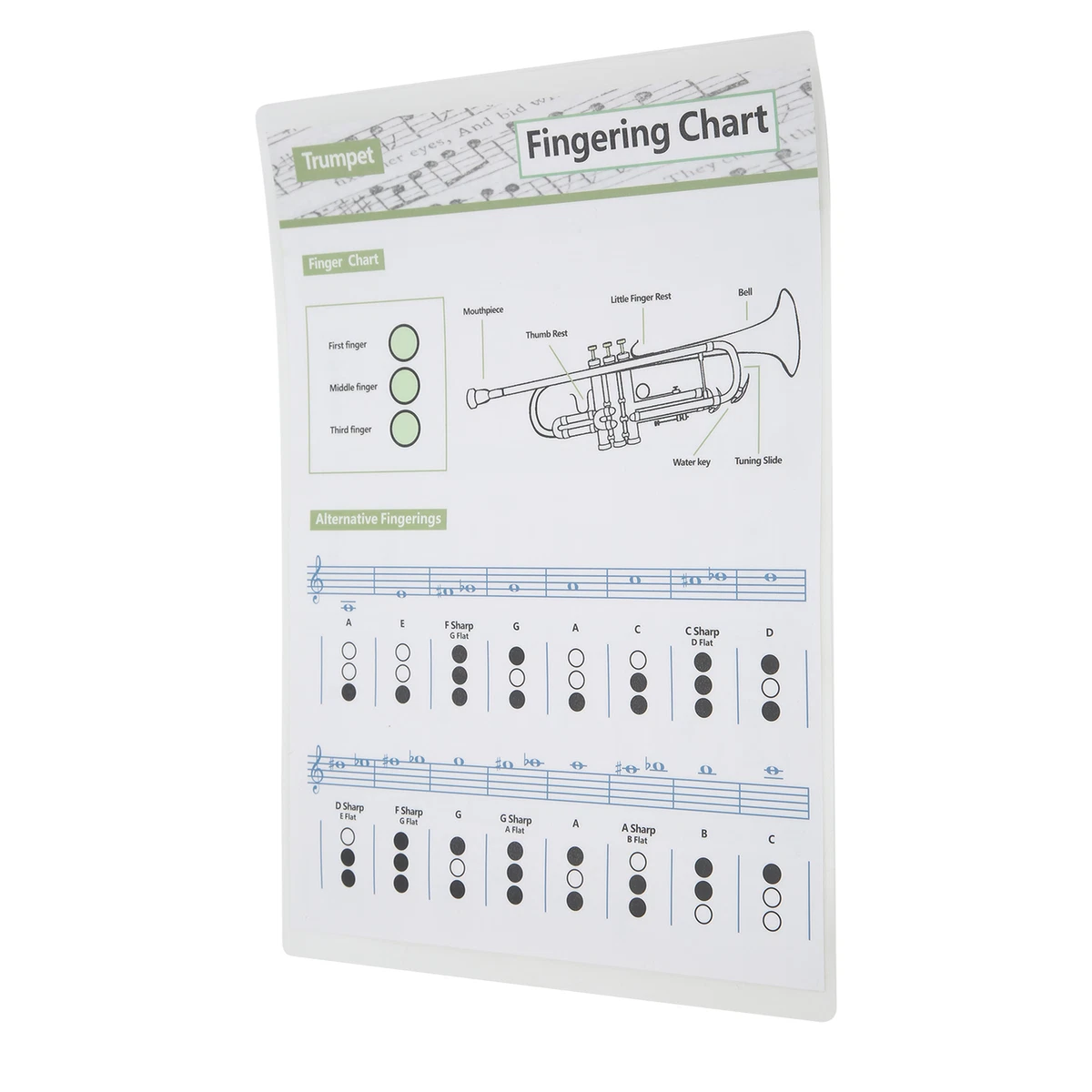 C sharp top on trumpet