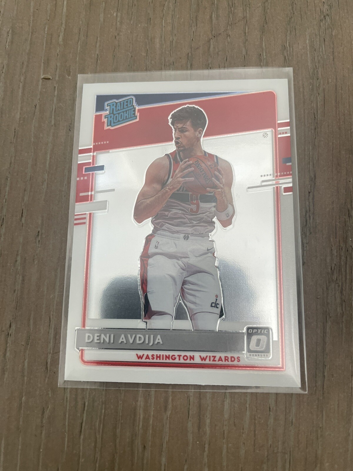 2020-21 Donruss Optic Rated Rookie Deni Avdija #159 RC WASHINGTON WIZARDS