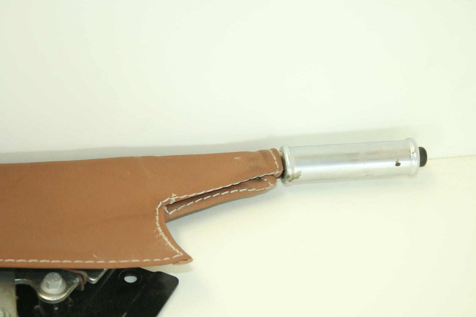 09 Aston Martin Vantage V8 Brown Emergency Brake Boot Leather LHD