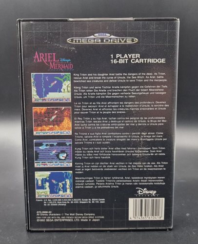 Ariel The Little Mermaid - SEGA Megadrive Mega Drive - Complet - PAL - Near Mint - Photo 2/10