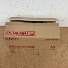 Sony BetaCam SP 30 BCT-30MA Video Cassette Set of 9 NEW IN BOX  N4 