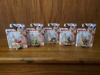 DC League of Super Pets Micro Collection Figures SET OF 5 Toys Mattel 