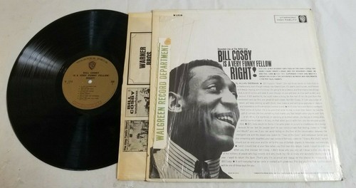 BILL COSBY Is a Very Funny Fellow Right LP 12" Vinyl Record NM w Shrink WB 1518 - Picture 3 of 4