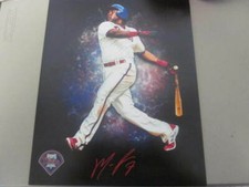 Maikel Franco Philadelphia Phillies Signed 11x14 Photo COA Proof