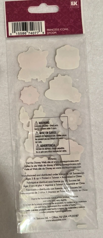 Princesas Disney - Iconos de princesas, Cenicienta, La Bella y la Bestia - ¡RARO! Difícil de encontrar! Foto 3 de 4