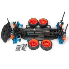 Aluminum Alloy Carbon Belt Drive Frame Body Components for 1/10 RC Touring Car