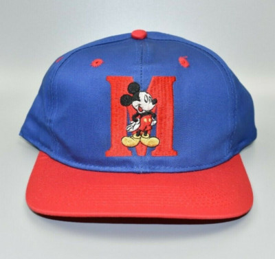 Mickey Mouse Disney Vintage Snapback Cap Hat - NWT