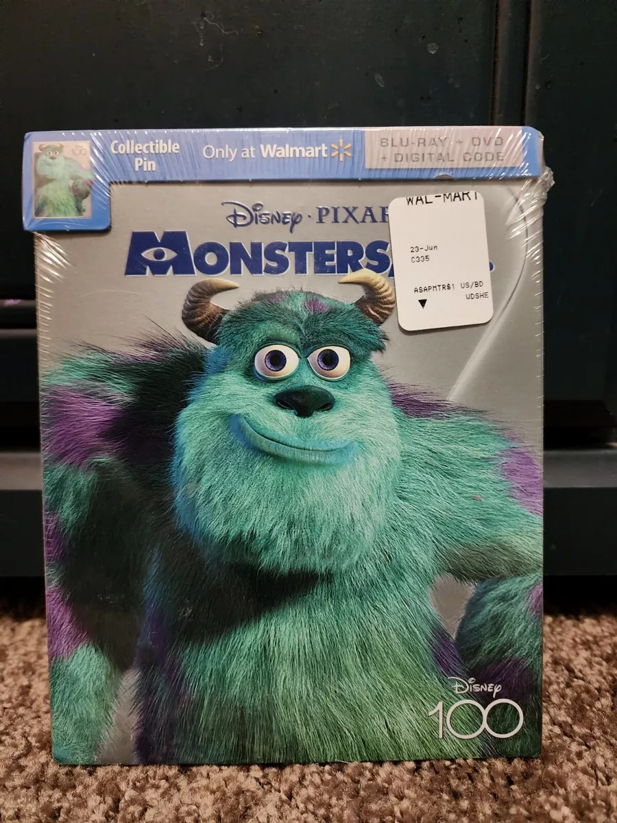 Monsters Inc - Disney100 Edition Walmart Exclusive (Blu-ray + DVD