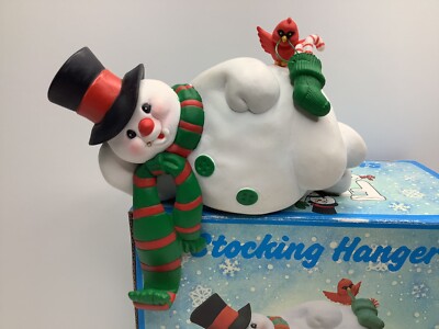 Frosty the Snowman 1990 Stocking Holder by Enesco for sale online